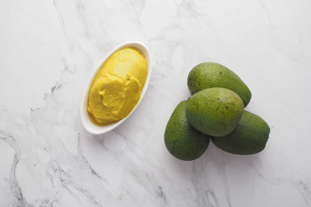 Nutrient-Packed Mash: Avocado, Banana & Yoghurt Blend for Your Baby's Palate