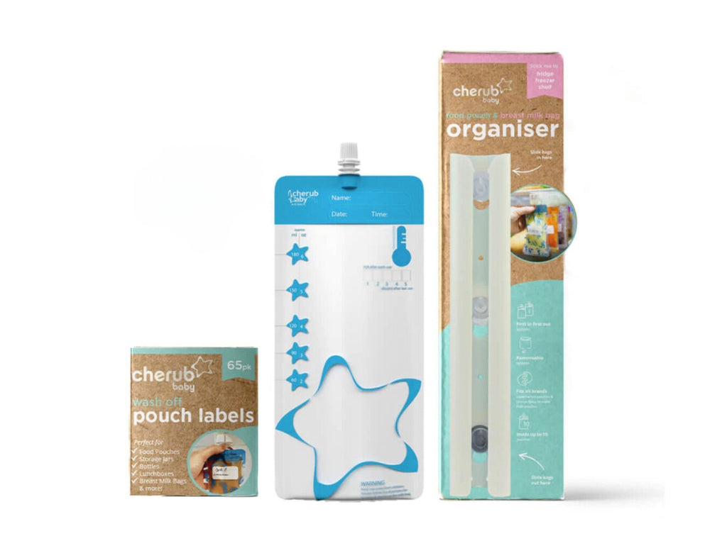 Reusable Breast Milk Storage Bag Starter Kit
