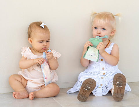 Reusable Baby Food/ Yoghurt Pouches, UK