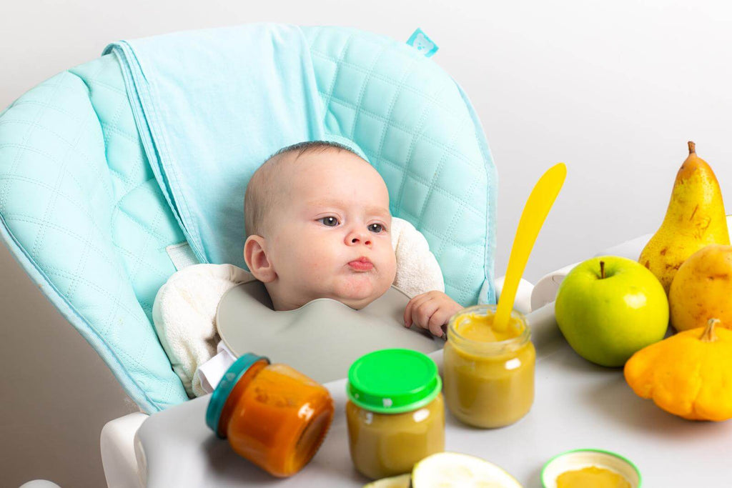 Wholesome Delight: Pea, Zucchini & Mint Puree - Perfect for Baby's Palate