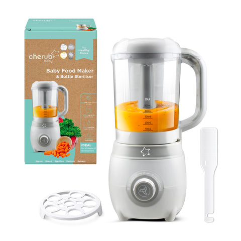 Automatic Baby Food Maker, Steriliser & Warmer - Puree Machine UK