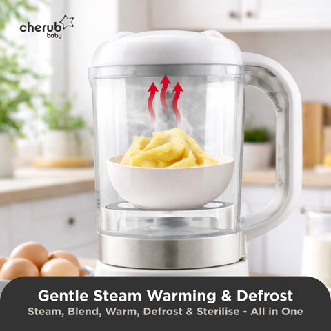 Automatic Baby Food Maker, Steriliser & Warmer - Puree Machine UK