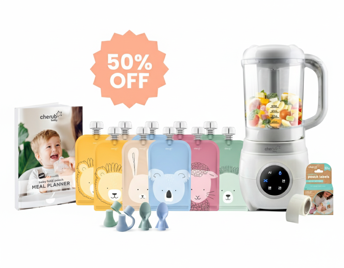 Automatic Food Maker Steriliser & Warmer Bundle Cerulean & Sage UK