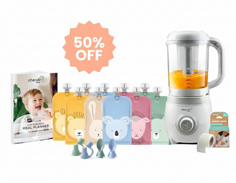 Easycook Baby Food Maker, Steriliser & Warmer BUNDLE Cerulean & Sage