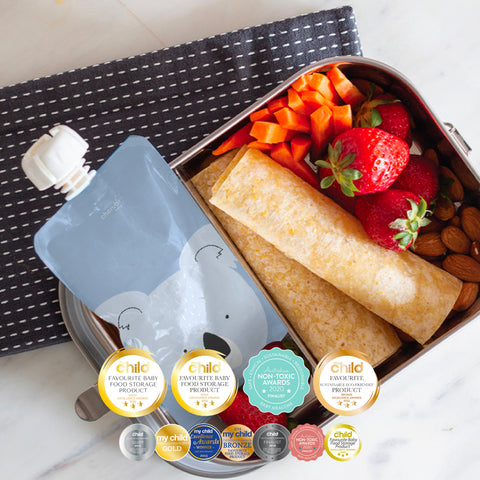 Automatic Baby Food Maker, Steriliser & Warmer Bundle in Cerulean & Sage