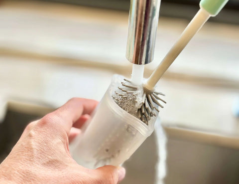 Reusable Silicone Breast Milk & Food Yoghurt Pouches 10pk 180ml