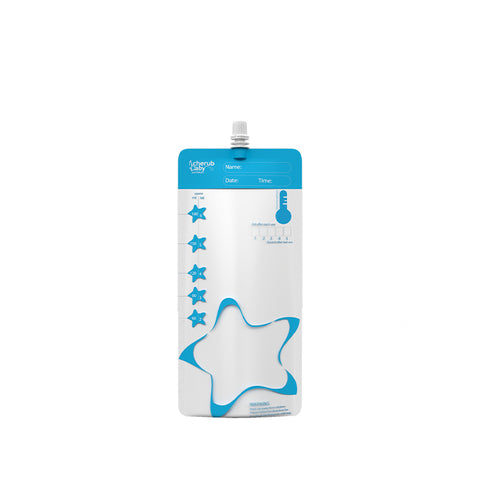 100 Uses Reusable Breast Milk Storage Bags 10PK