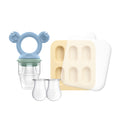 Silicone Baby Fresh Food Feeder / Fruit Feeder - Cerulean & Sage - UK