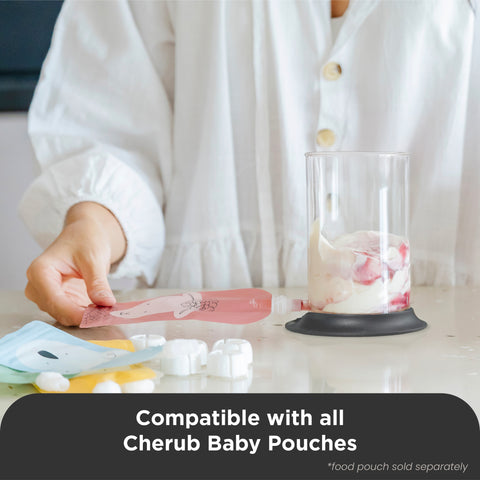 Cherub Baby Glass Pouch Filling Station