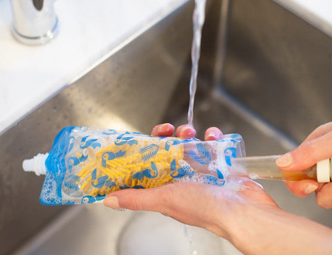Reusable Baby Food Pouch Starter Kit