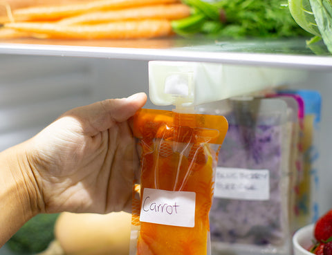 Reusable Baby Food Pouch Starter Kit