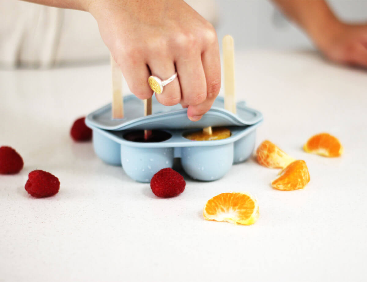 Silicone Baby Food Freezer Tray & Icy Pole Moulds