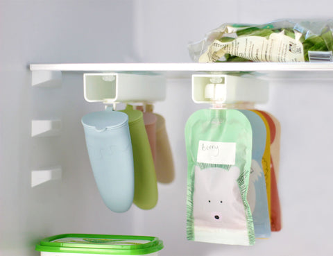 Organiser & Silicone Baby Popsicle Molds - Ice