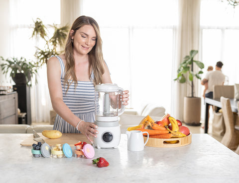 Automatic Baby Food Maker, Steriliser & Warmer - Jug and Lid