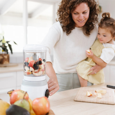 Automatic Baby Food Maker, Steriliser & Warmer Bundle Cerulean & Sage UK