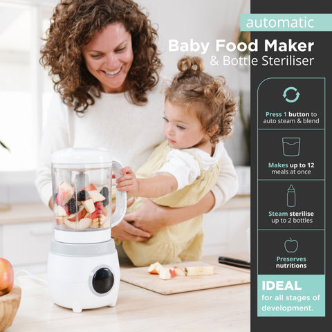 Spare Parts for Automatic Baby Food Maker, Steriliser & Warmer - Jug, Lid & Blade