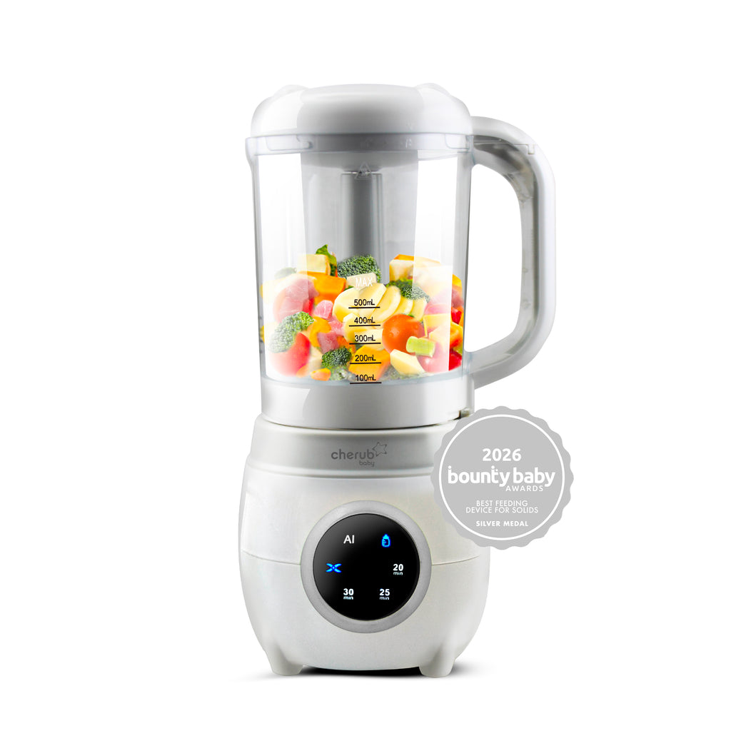 Automatischer Babykostbereiter, Sterilisator & Flaschenwärmer DE - Püriergerät