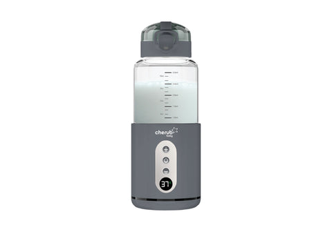 Anywhere Portable Bottle Warmer PRO Slate - Breast Milk and Formula Warmer UK