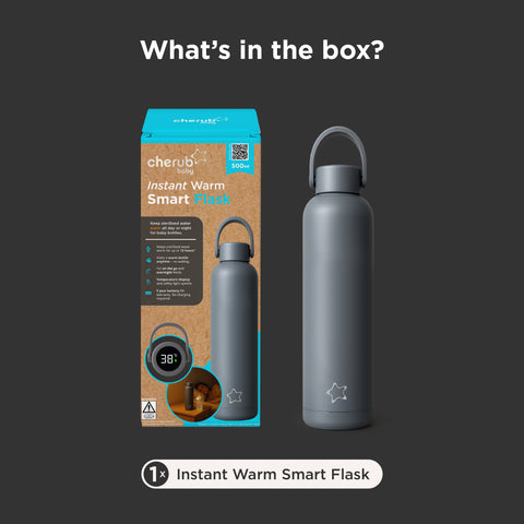 Anywhere Portable Bottle Warmer PRO Slate – Flaschenwärmer für Muttermilch und Pre-Nahrung UK