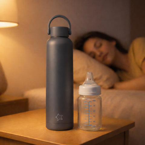 Anywhere Portable Bottle Warmer PRO Slate – Flaschenwärmer für Muttermilch und Pre-Nahrung UK