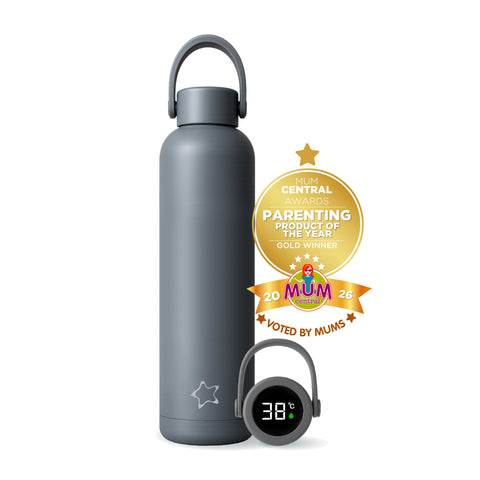 Anywhere Portable Bottle Warmer PRO Slate – Flaschenwärmer für Muttermilch und Pre-Nahrung UK