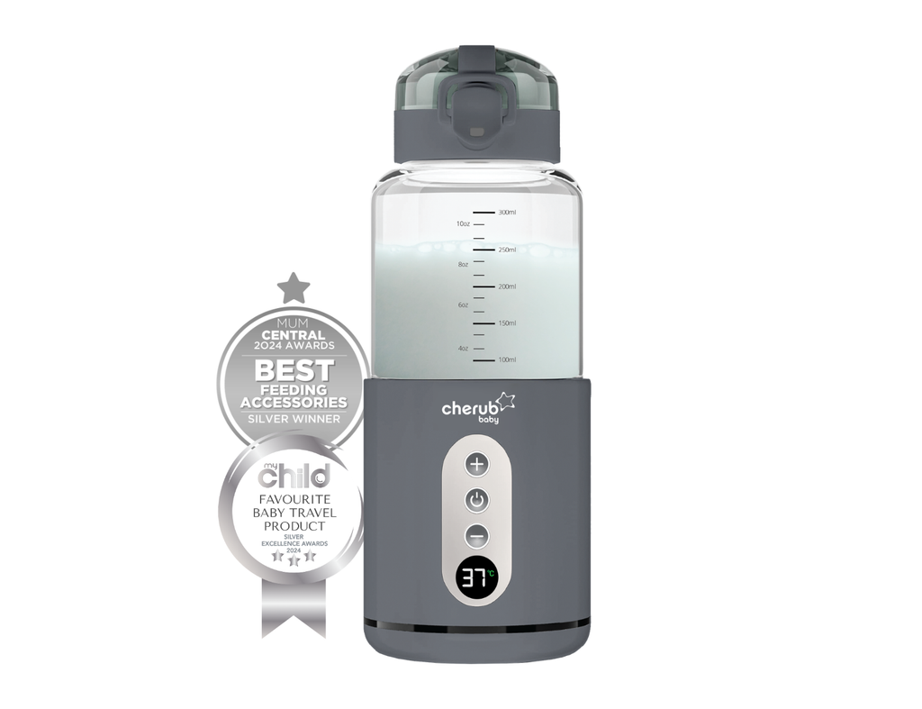 Anywhere Portable Bottle Warmer PRO Slate - Breast Milk and Formula Warmer UK