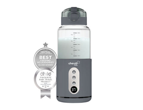 Anywhere Portable Bottle Warmer PRO Slate - Breast Milk and Formula Warmer UK