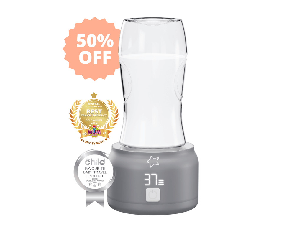 Universal Portable Bottle Warmer V2 + Adaptors - Baby Breast Milk and Formula Warmer