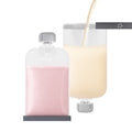 Reusable Silicone Breast Milk & Food Pouches 2PK 180ml
